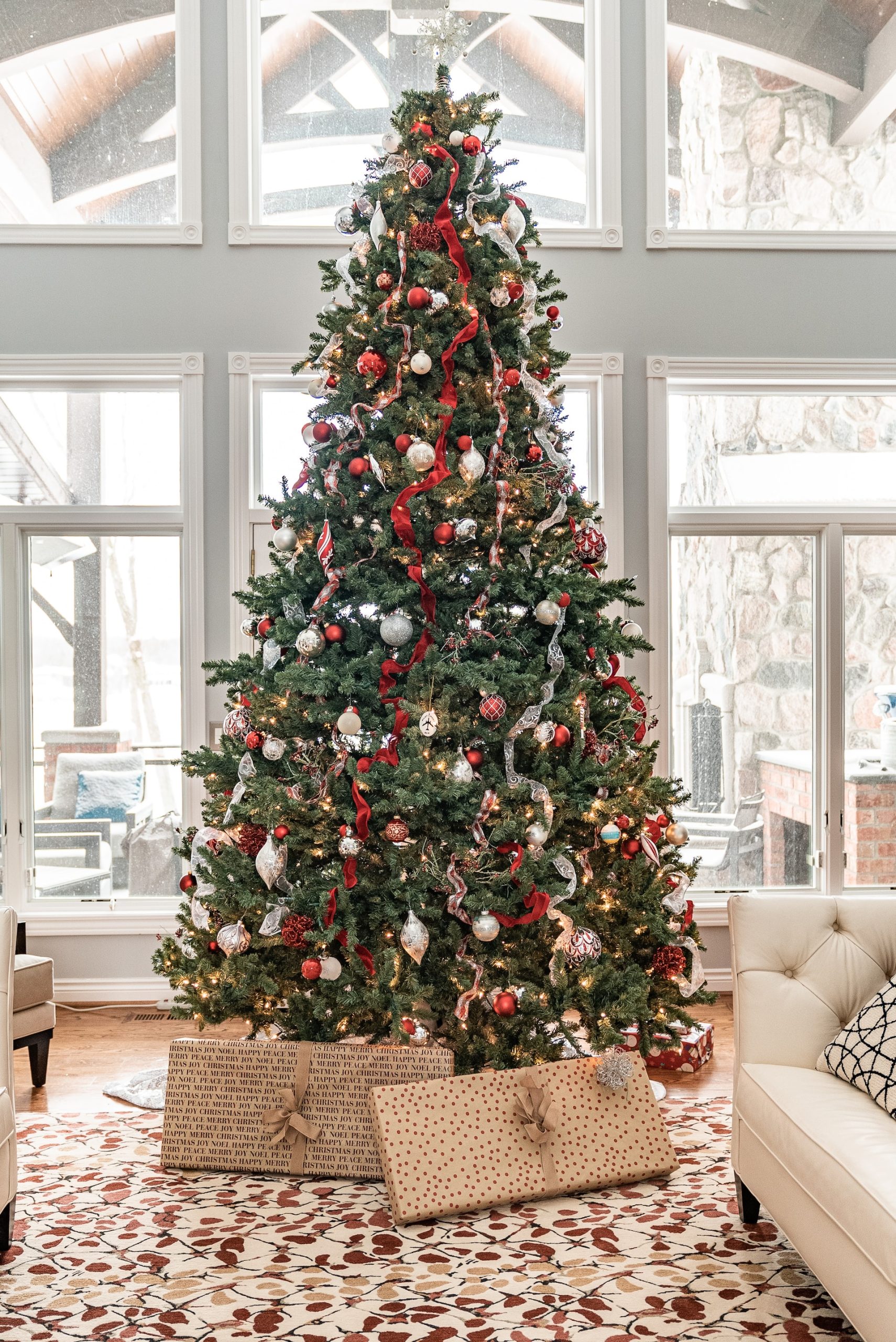 Schitterende plaatje kerstboom: breng feestelijke magie in huis.