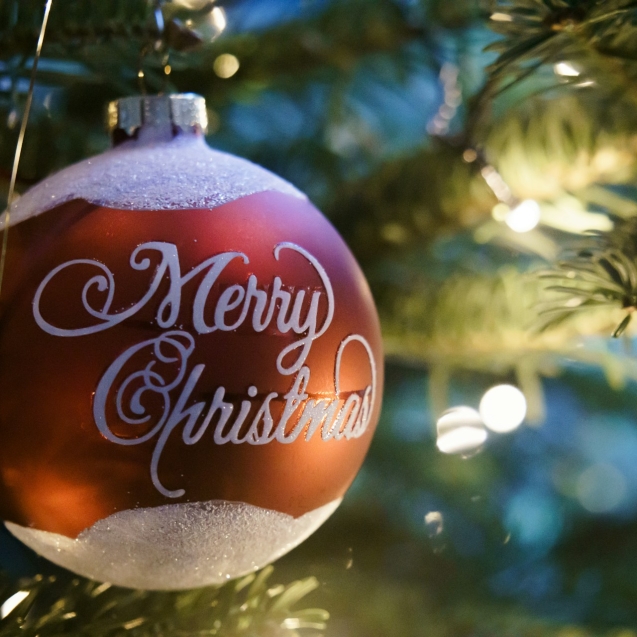 Professionele kerstversiering voor bedrijven met kerstbomen, guirlandes en gezellige versieringen voor een feestelijke werksfeer.